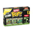 8-Bit Raphael 4-Pack TMNT Funko Bitty Pop! Vinyl Figures