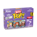 Rapunzel 4-Pack Disney Princess Funko Bitty Pop! Vinyl Figures
