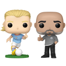 Pep & Haaland Manchester City Funko Pop! Sports Vinyl Figure Bundle of 2