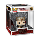 Viserys on Iron Throne House of the Dragon Funko Pop! Deluxe Vinyl Figure