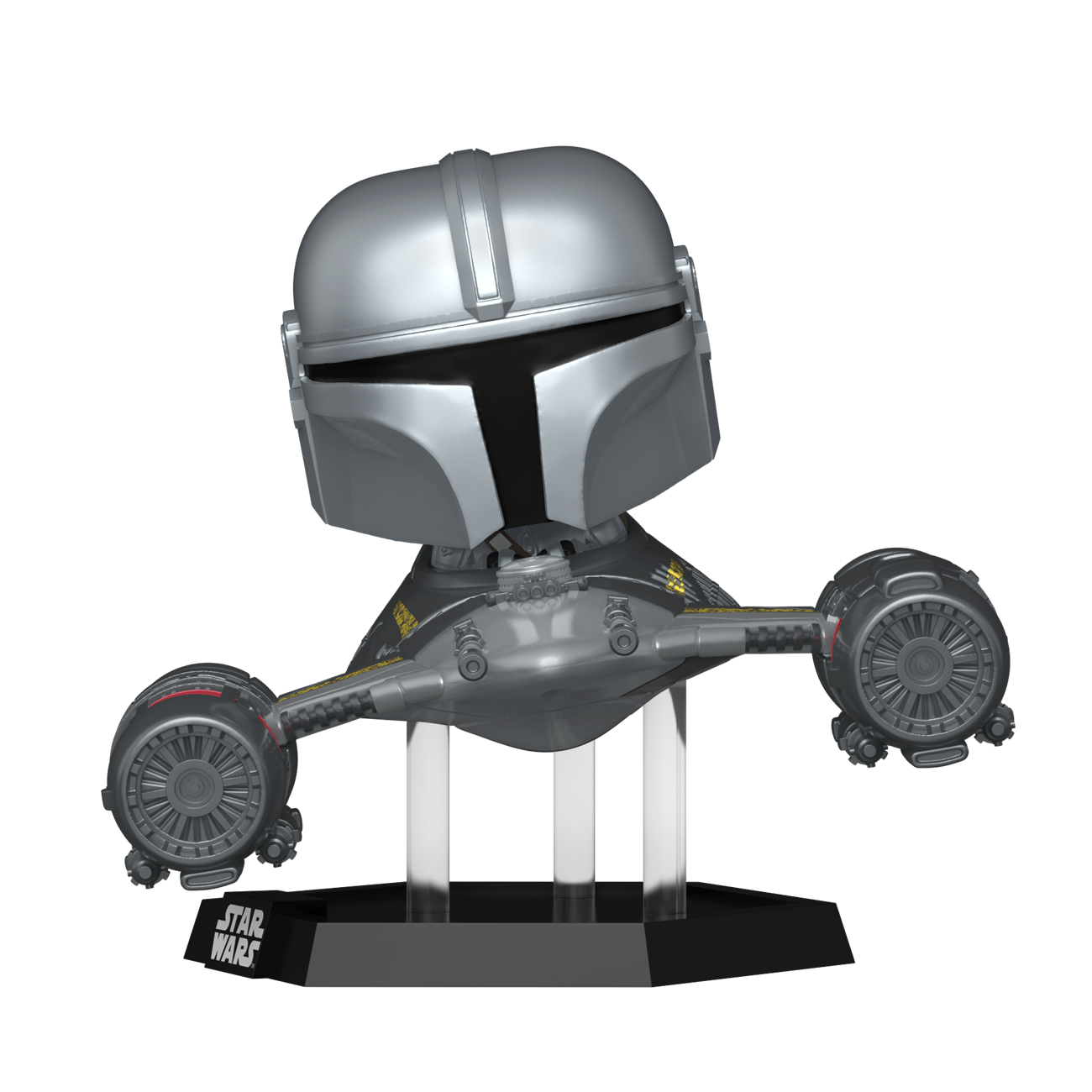 The Mandalorian in N-1 Starfighter (with R5-D4) Funko Pop! Star Wars V
