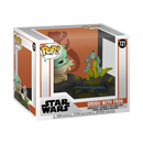 Grogu with Frog The Mandalorian Funko Pop! Deluxe Vinyl Figure
