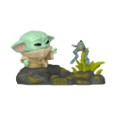 Grogu with Frog The Mandalorian Funko Pop! Deluxe Vinyl Figure