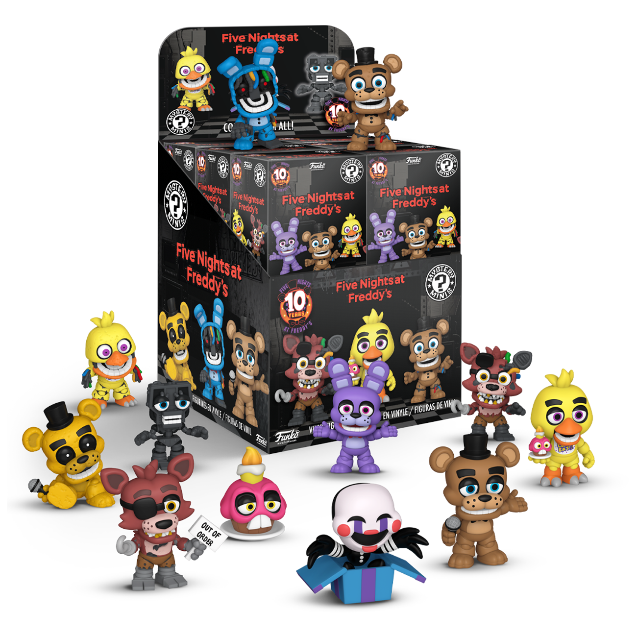 five nights at freddy&#39;s POP! セット 10種類 POP! Five Nights at Freddy's Freddy Fazbear (10th