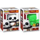 Po Kung Fu Panda Funko Pop! Movies Vinyl Figure Common + Chase Bundle