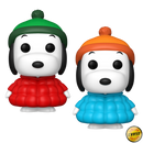 Snoopy in Coat Peanuts Funko Pop! TV Vinyl Figure Common + Chase Bundle