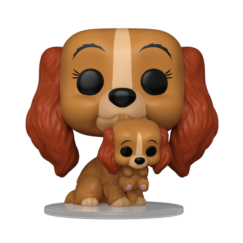 Lady with Puppy Lady and the Tramp Funko Pop Disney Vinyl Figure