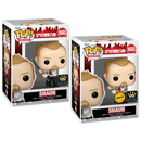 Shaun (with Pool Cue) Shaun of the Dead Funko Pop! Movies Vinyl Figure Common + Chase Bundle