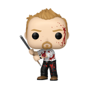 Shaun (with Pool Cue) Shaun of the Dead Funko Pop! Movies Vinyl Figure Common + Chase Bundle