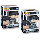Sung Jinwoo Solo Leveling Funko Pop! Anime Vinyl Figure Common + Chase Bundle