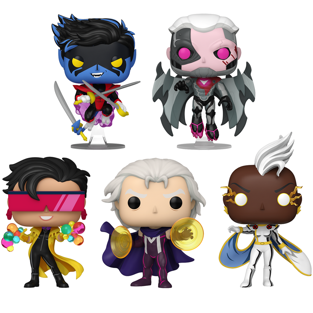 X-Men 97 Funko Pop! Marvel Vinyl Figure Bundle of 5