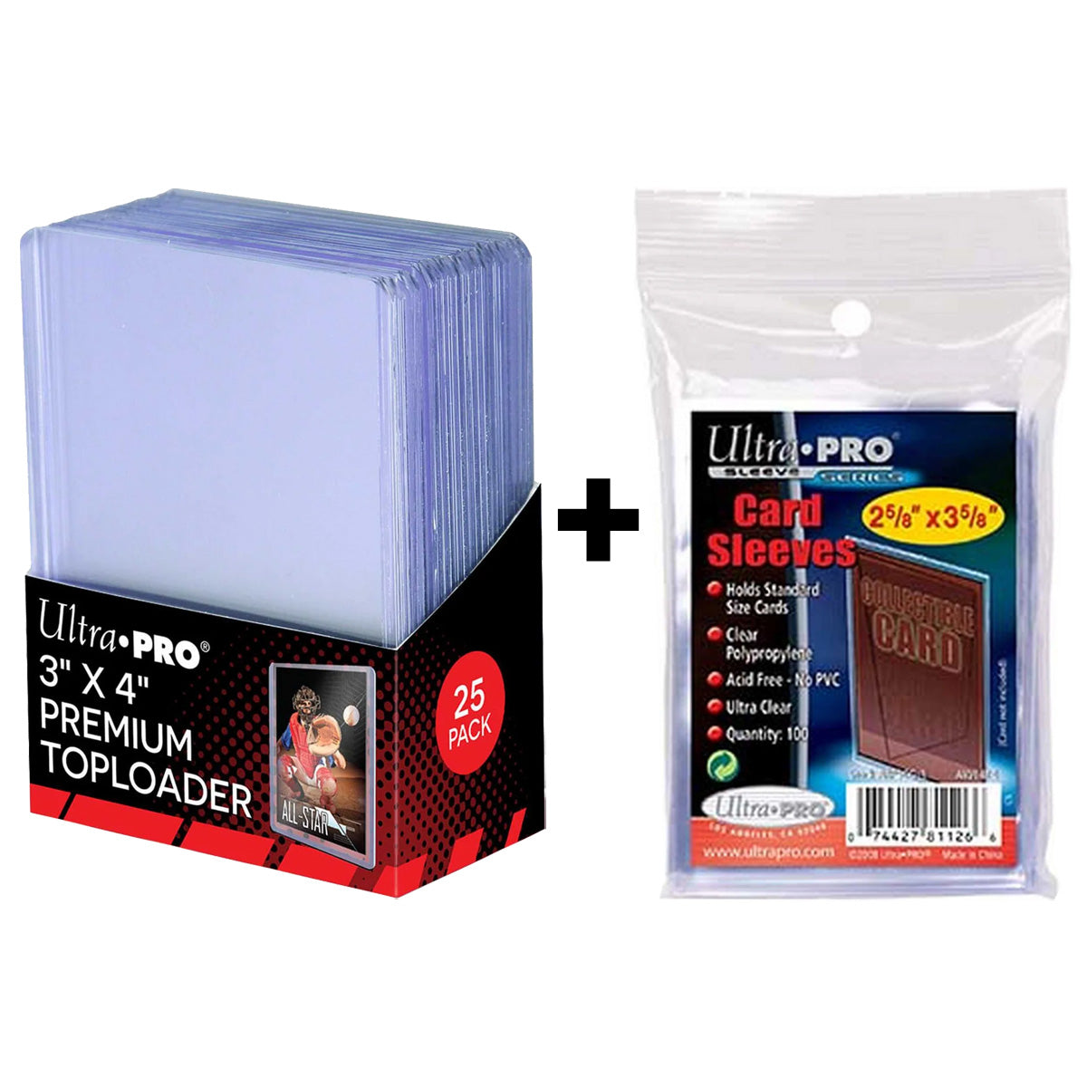ultra pro card sleeves vs premium 3