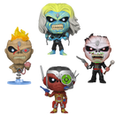 Iron Maiden (Glow) 4-Pack Funko Pop! Rocks Vinyl Figure