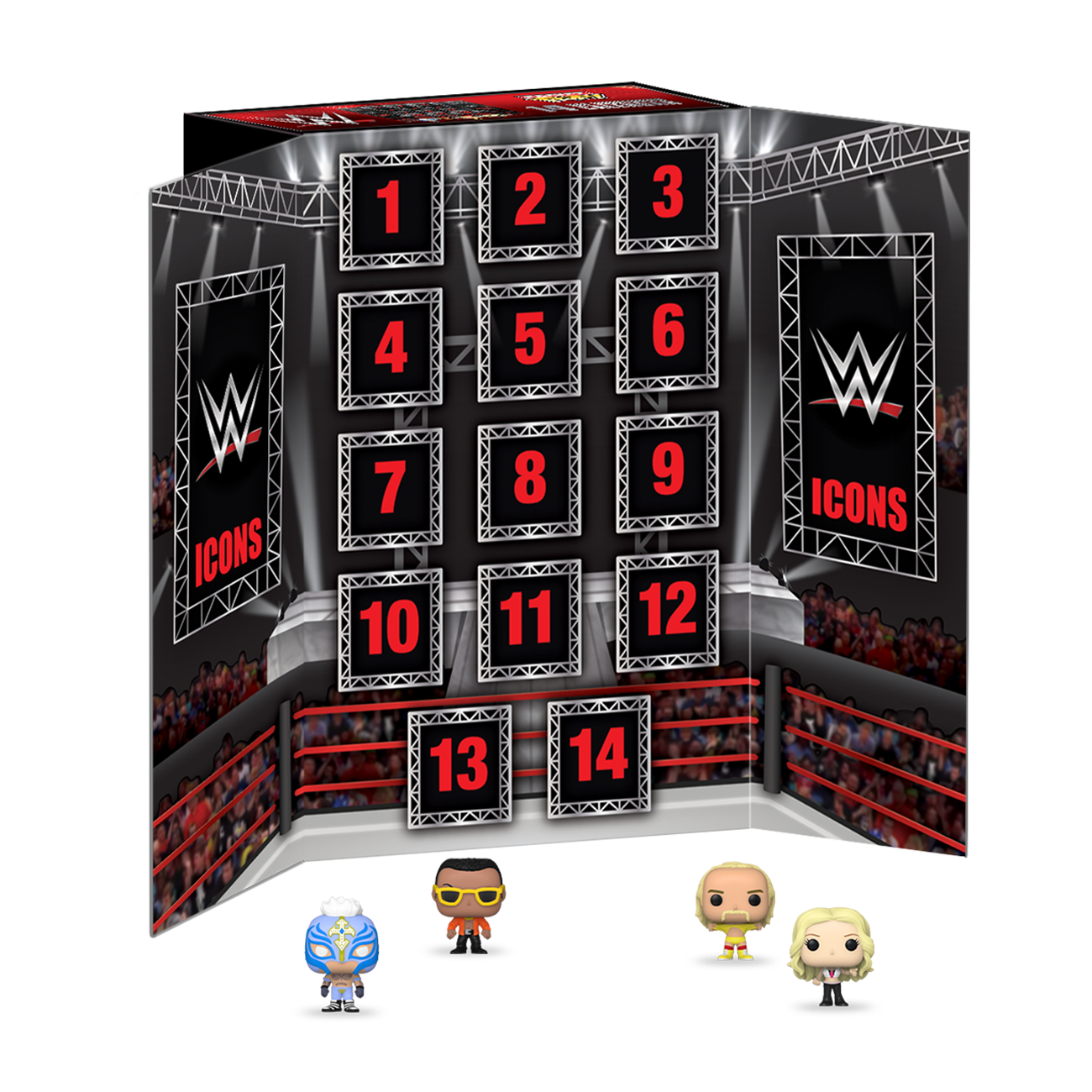 WWE Countdown Calendar Funko Pocket Pop Vinyl Figures wwe-countdown-calendar-funko-pocket-pop-vinyl-figures