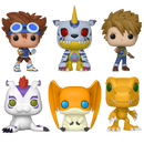 Digimon Funko Pop! Animation Vinyl Figure Bundle of 6