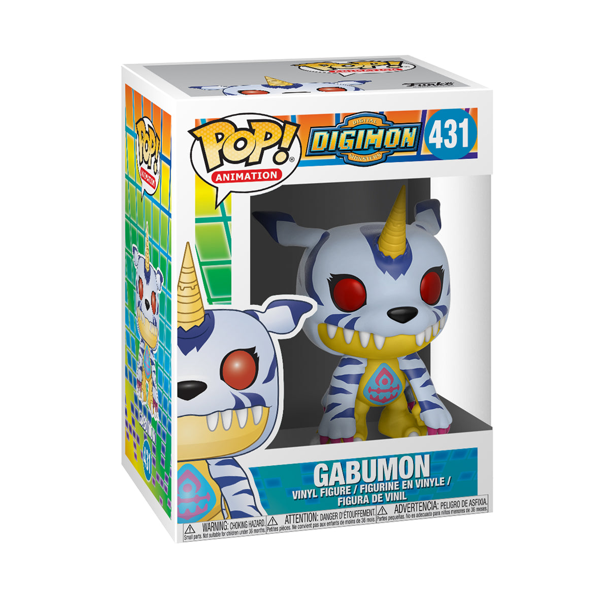 Gabumon Digimon Funko Pop Animation Vinyl Figure gabumon-digimon-funko-pop-animation-vinyl-figure