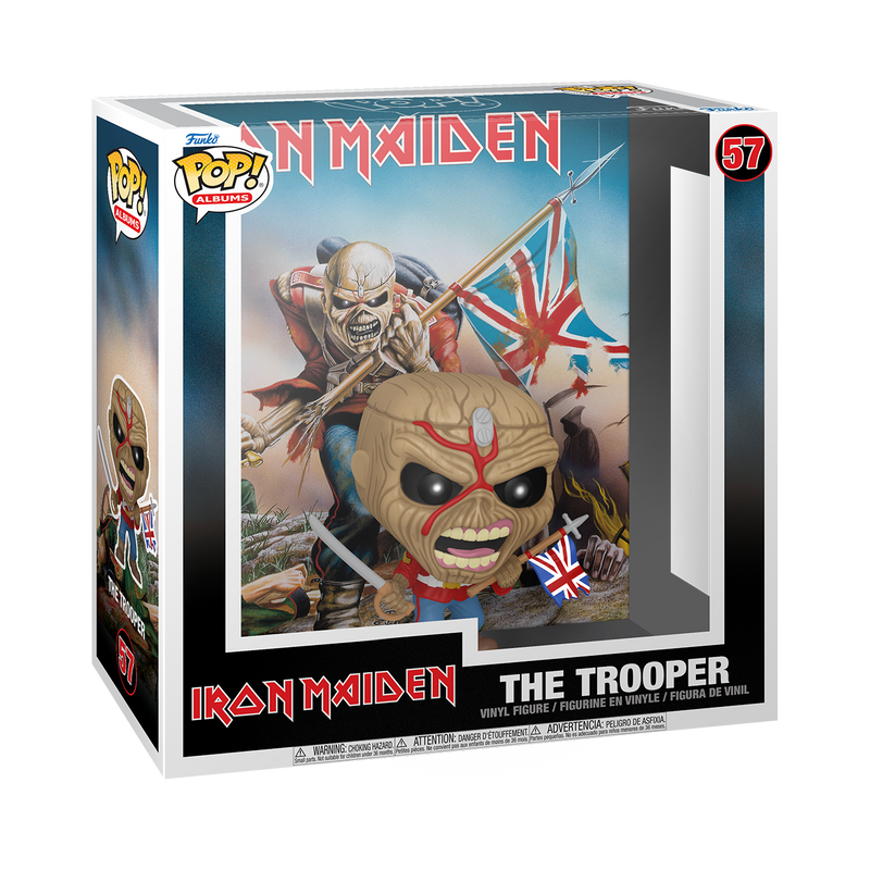 Iron Maiden (The Trooper) Funko Pop! Rocks Album Vinyl Figure