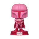 The Mandalorian with Grogu (Valentine) Funko Pop! Star Wars Vinyl Figure