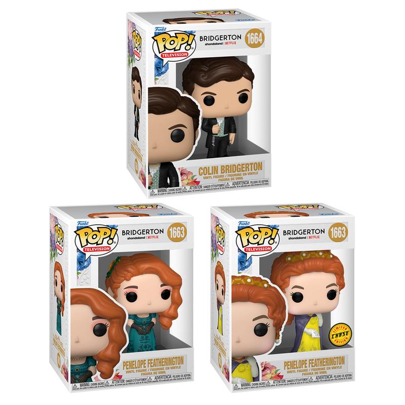 Bridgerton Funko Pop! TV Vinyl Figure Bundle of 3