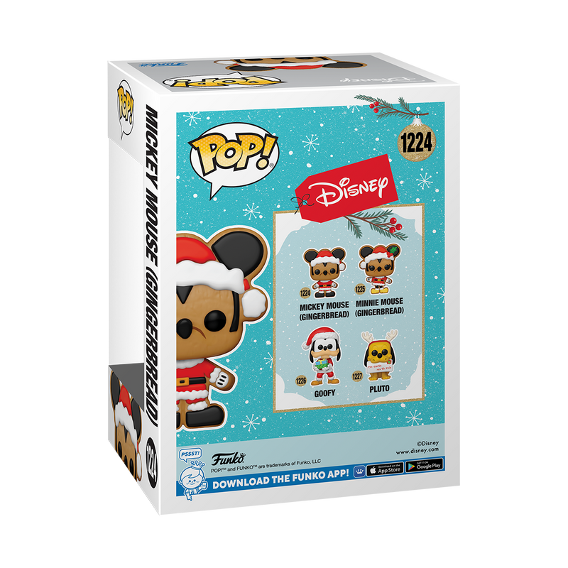 Mickey Mouse (Gingerbread) Funko Pop! Disney Vinyl Figure