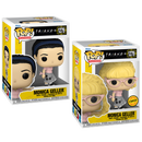 Monica Geller (Waitress) Friends Funko Pop! TV Vinyl Figure Common + Chase Bundle
