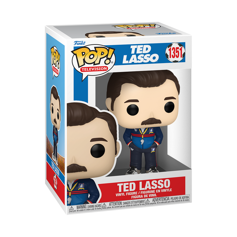 Ted Lasso Funko Pop! TV Vinyl Figure Common + Chase Bundle