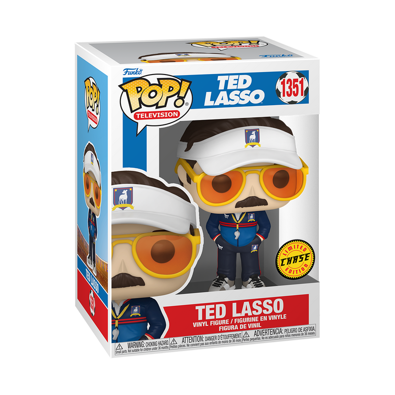 Ted Lasso Funko Pop! TV Vinyl Figure Common + Chase Bundle
