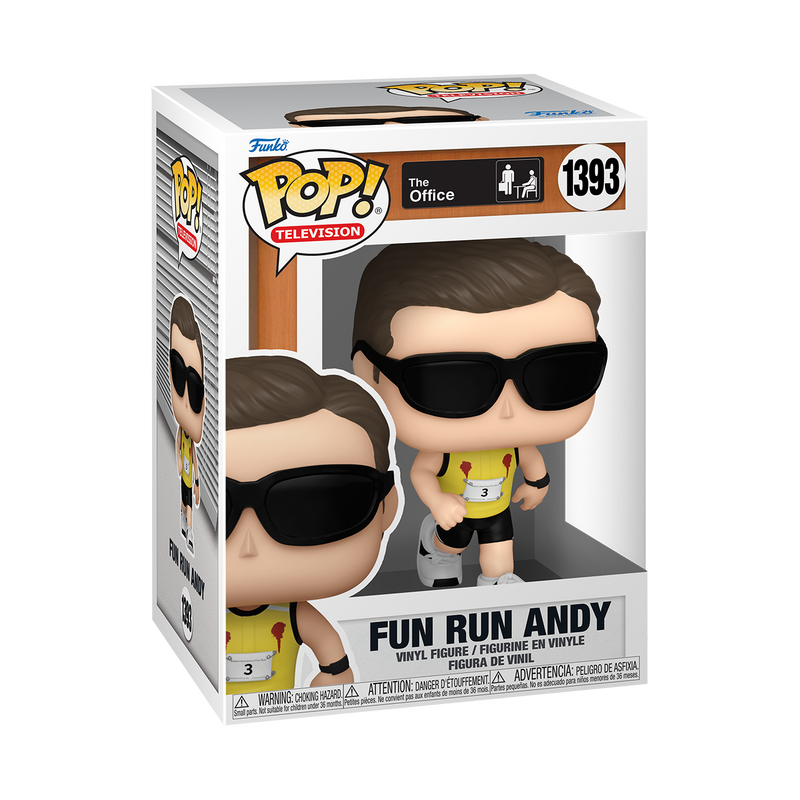 Fun Run Andy The Office Funko Pop! TV Vinyl Figure