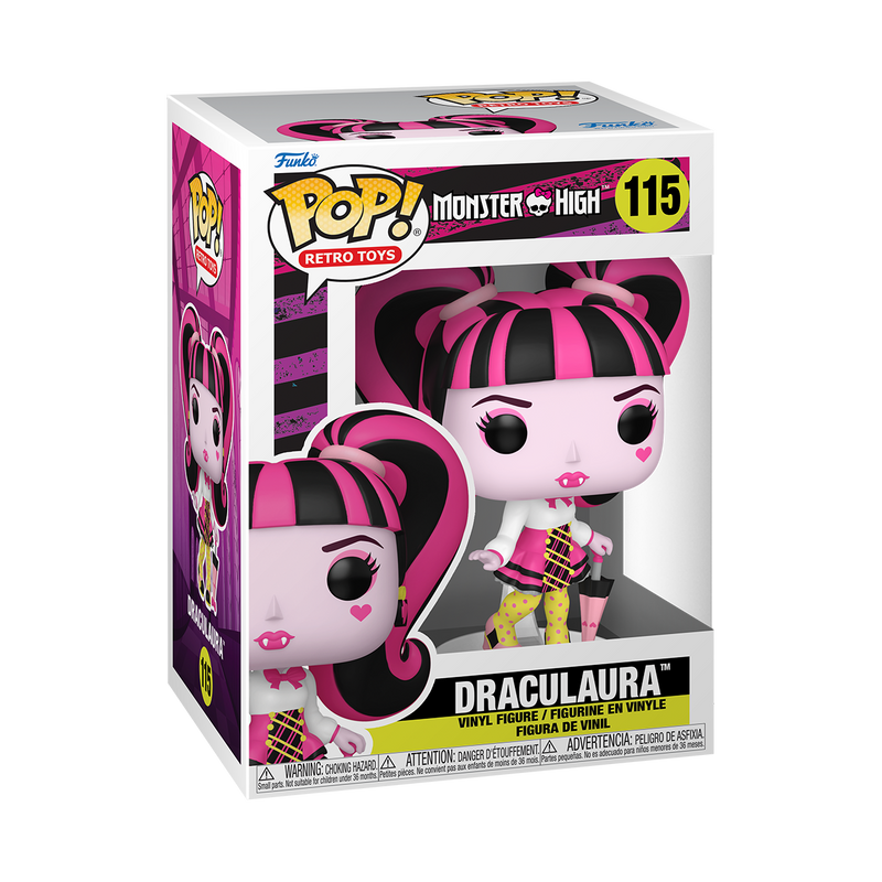 Draculaura Monster High Funko Pop! Retro Toys Vinyl Figure