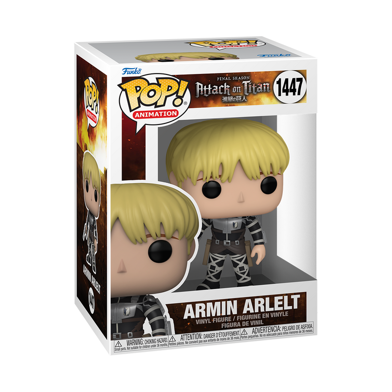Armin Arlelt Attack on Titan Funko Pop! Anime Vinyl Figure