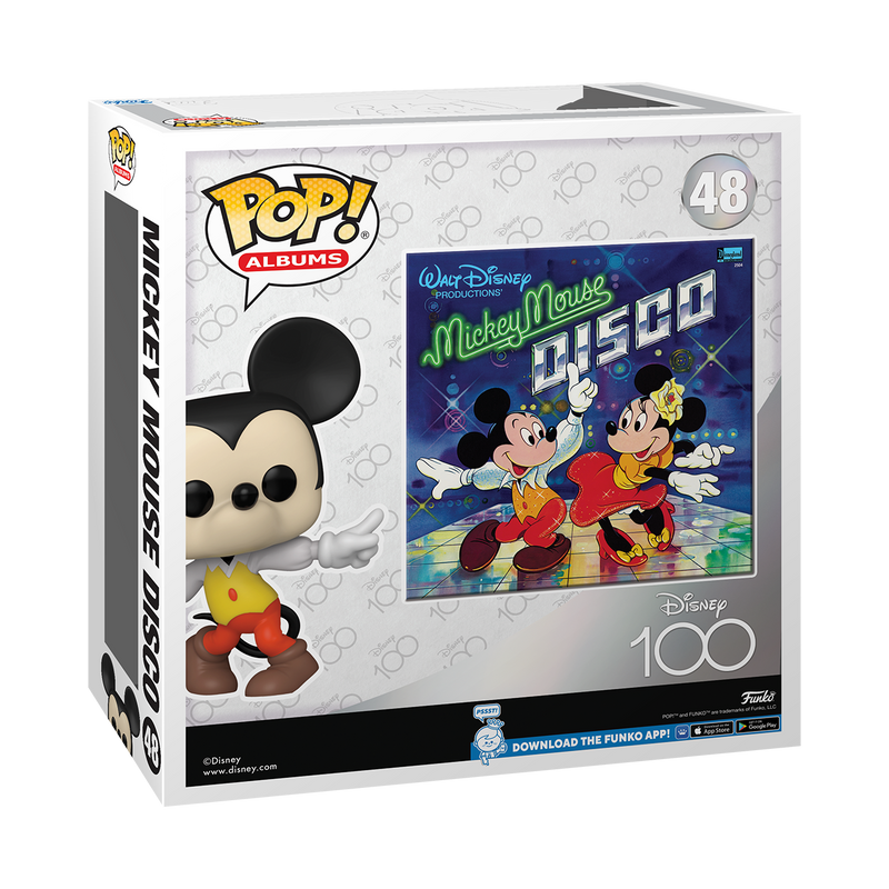 Mickey Mouse Disco Funko Pop! Disney Album Vinyl Figure
