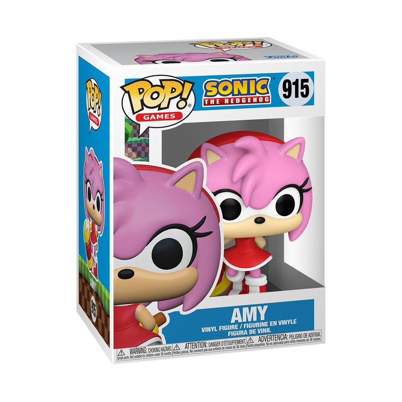 Amy Sonic the Hedgehog Funko Pop! Games Vinyl Figure