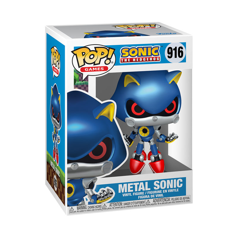 Metal Sonic the Hedgehog Funko Pop! Games Vinyl Figure