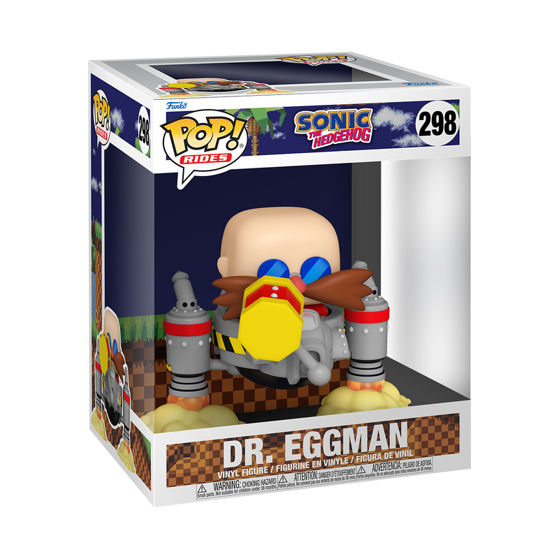 Dr. Eggman Sonic the Hedgehog Funko Pop! Games Vinyl Figure