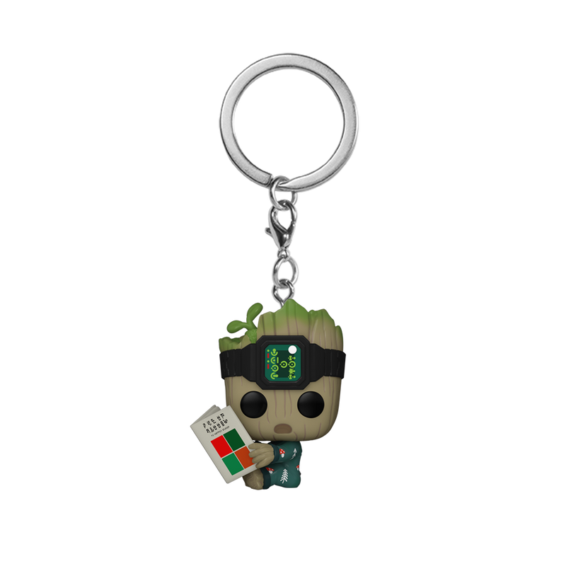 Groot (Sitting) I Am Groot Funko Pocket Pop! Marvel Keychain