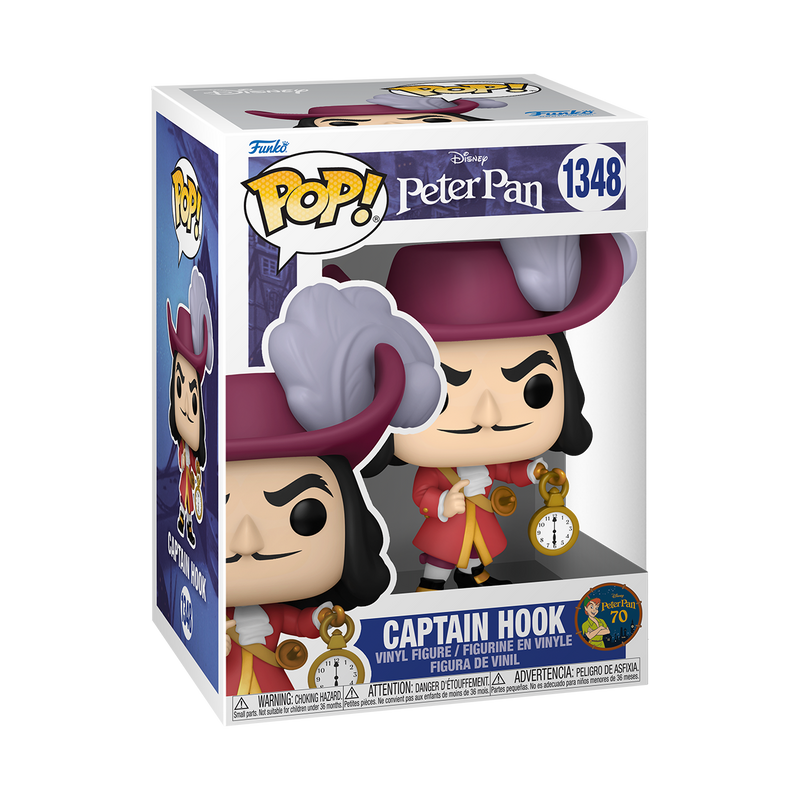 Captain Hook Peter Pan 70th Funko Pop! Disney Vinyl Figure