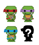 8-Bit Raphael 4-Pack TMNT Funko Bitty Pop! Vinyl Figures