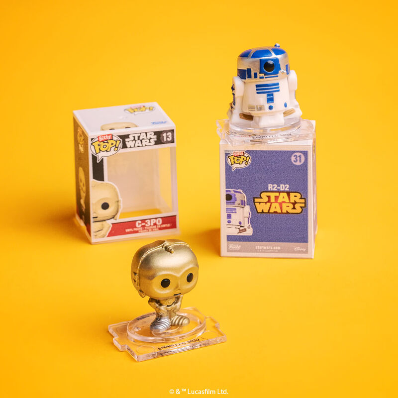 Princess Leia 4pk Star Wars Funko Bitty Pop! Vinyl Figures
