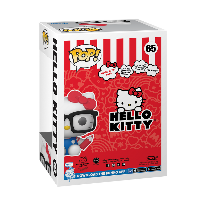 Hello Kitty (Nerd) Funko Pop! Sanrio Vinyl Figure
