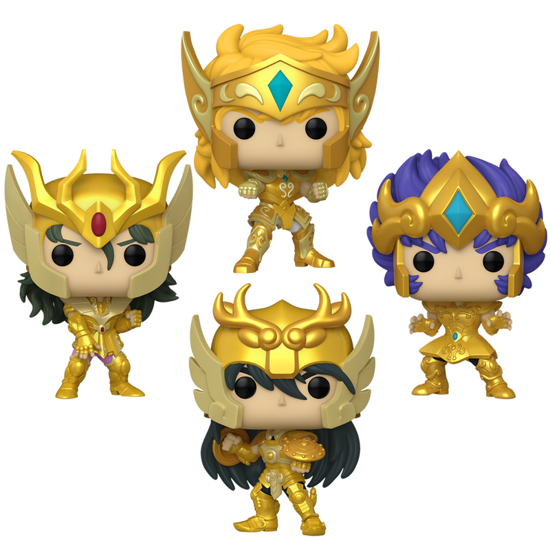 Saint Seiya Funko Pop! Animation Vinyl Figure Bundle of 4