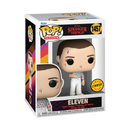 Eleven (Finale) Stranger Things S4 Funko Pop! TV Vinyl Figure Common + Chase Bundle