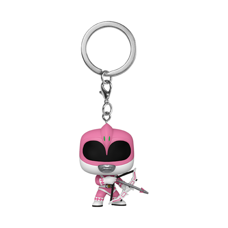 Pink Ranger Power Rangers Funko Pocket Pop! TV Keychain
