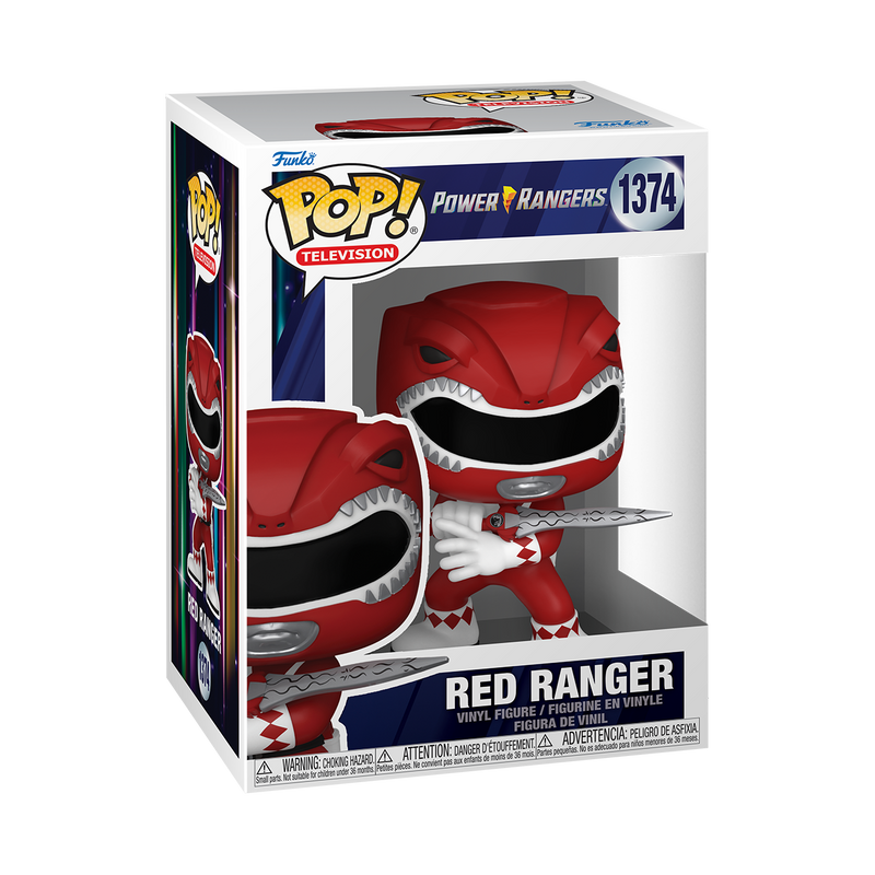 Red Ranger Power Rangers Funko Pop! TV Vinyl Figure