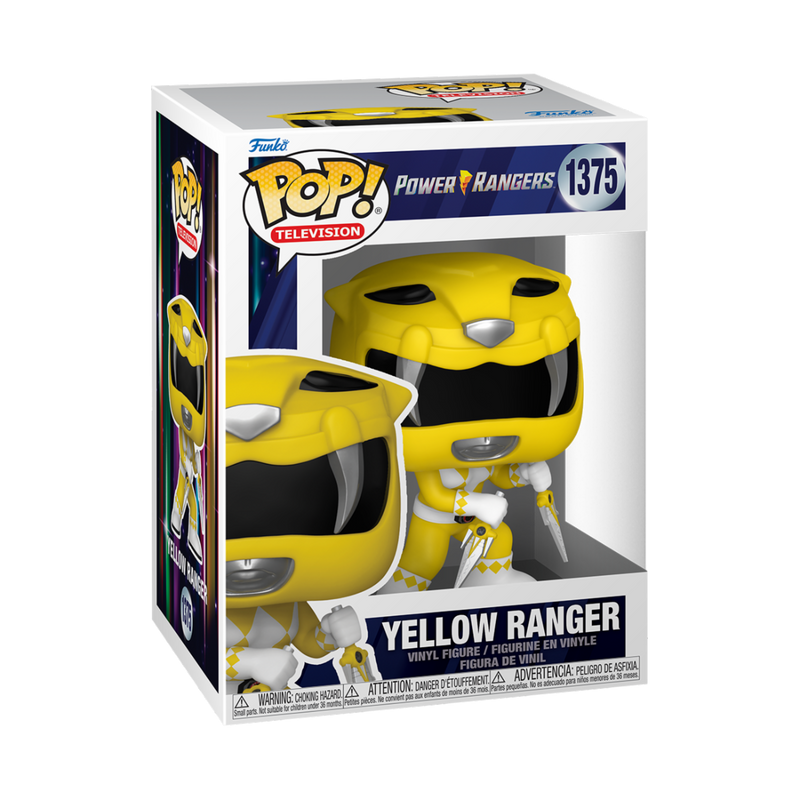Yellow Ranger Power Rangers Funko Pop! TV Vinyl Figure