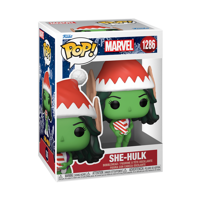 She-Hulk (Holiday) Funko Pop! Marvel Vinyl Figure