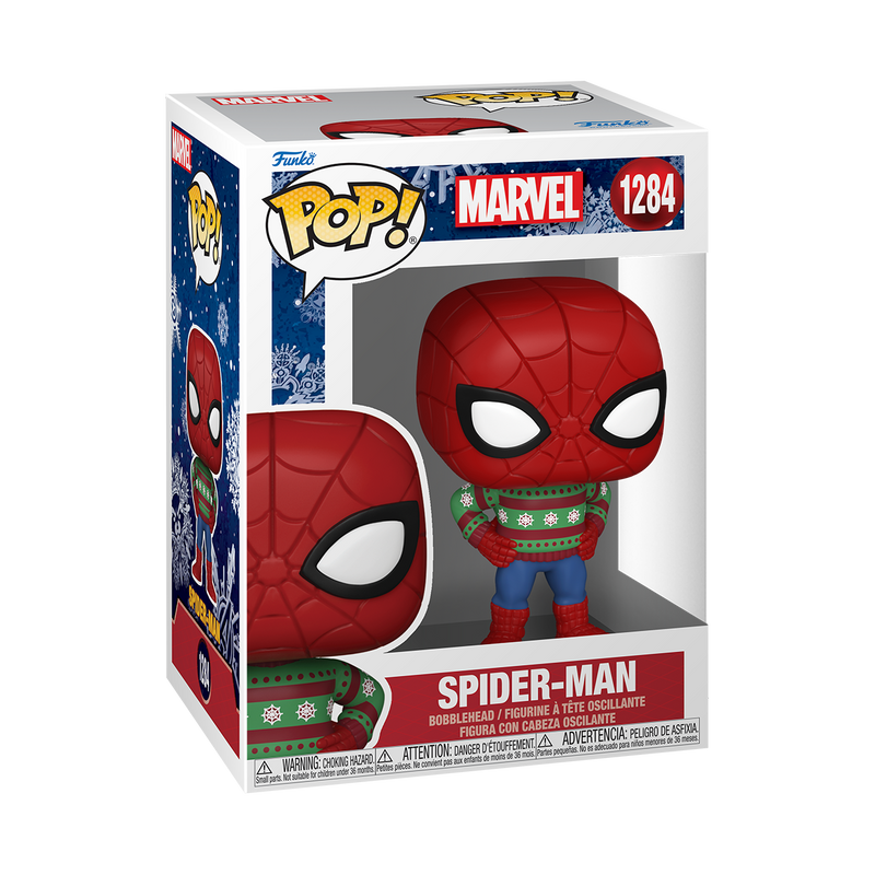Spider-Man (Holiday) Funko Pop! Marvel Vinyl Figure