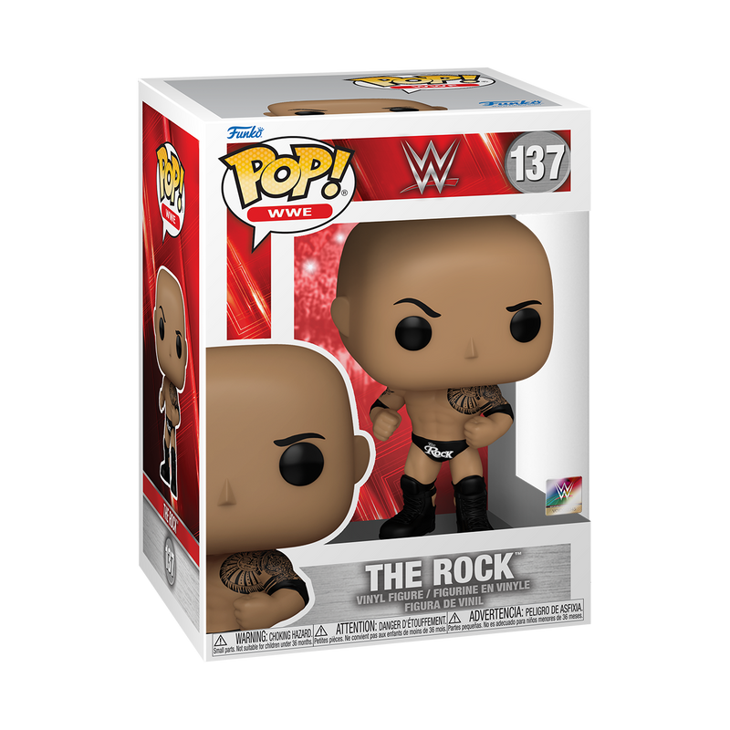 The Rock Funko Pop! WWE Vinyl Figure