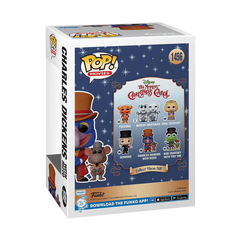 Gonzo with Rizzo The Muppets Christmas Carol Funko Pop! Movies Vinyl Figure