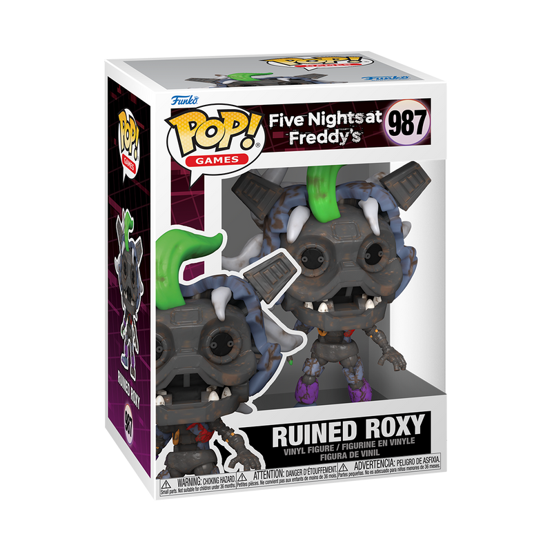 Ruined Roxy Five Nights At Freddy's Funko Pop! Games Vinyl Figure