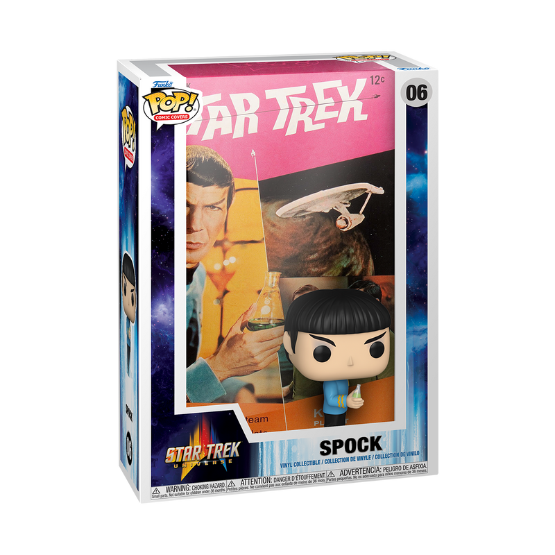 Spock Star-Trek Funko Pop! Comic Cover Vinyl Figure